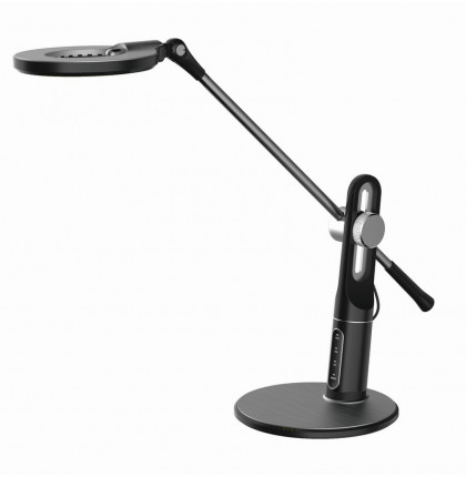 LED stmívatelná stolní lampa ALEX - 10W, 550Lm, volba teploty světla, černá